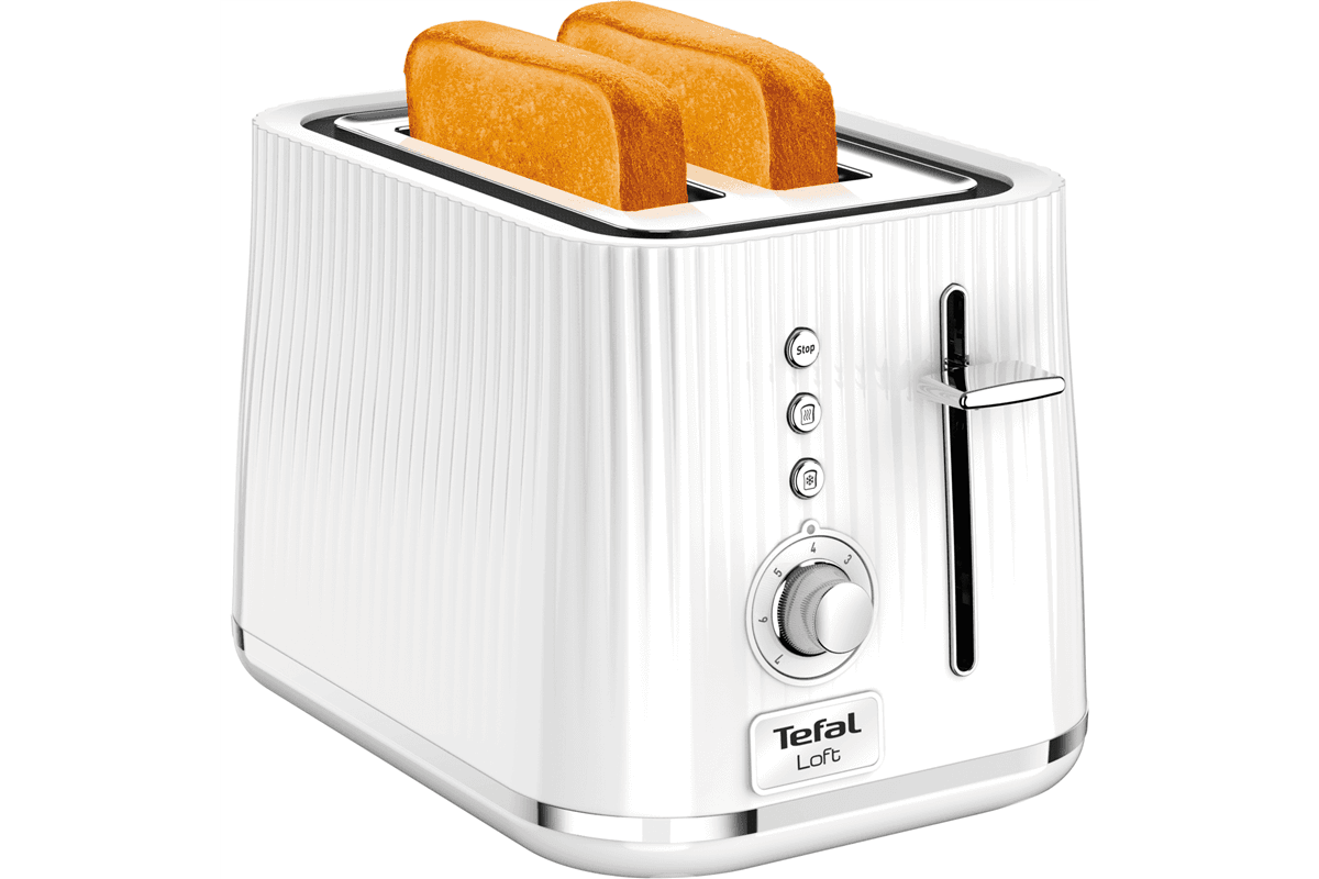 Kenyérpirító Tefal Loft TT761138 fehér