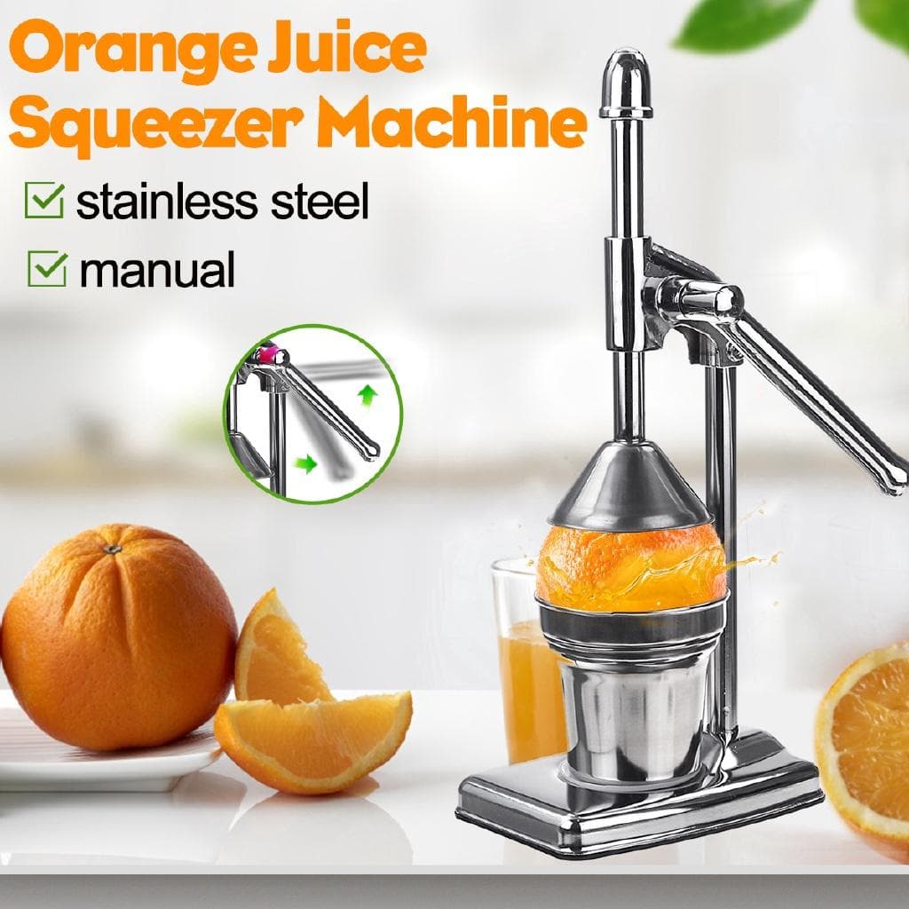 Rozsdamentes acél kézi citromfacsaró gránátalma facsaró kézi prés Citrus citromkészítő