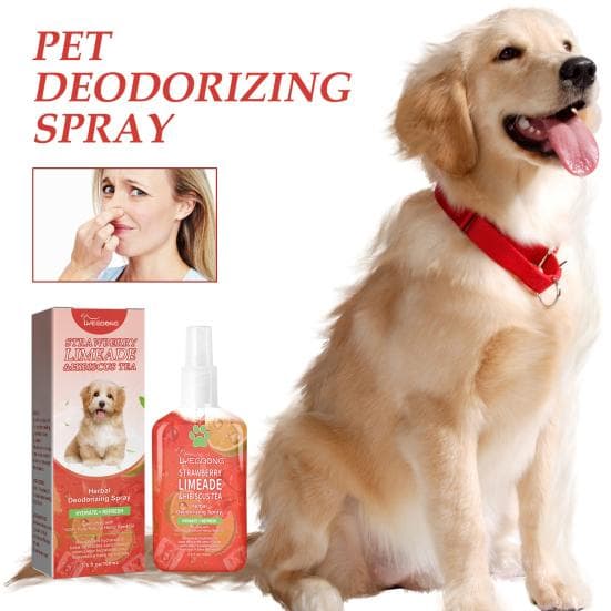 100 ml kisállat dezodor spray hosszantartó kutya szagtalanító spray semlegesítő gyengéd természetes összetevők macska szag megszüntető