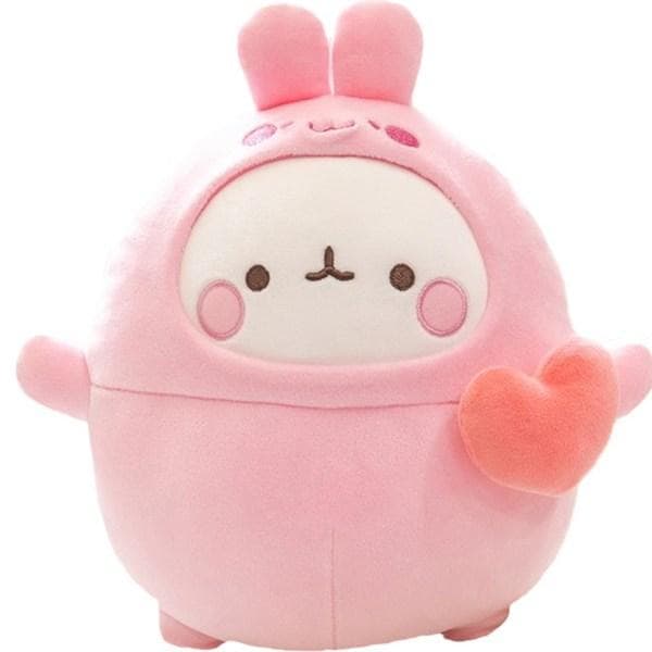 Molang plüssállat, nyúl, 30cm, Népszerű játékok koreai gyerekeknek