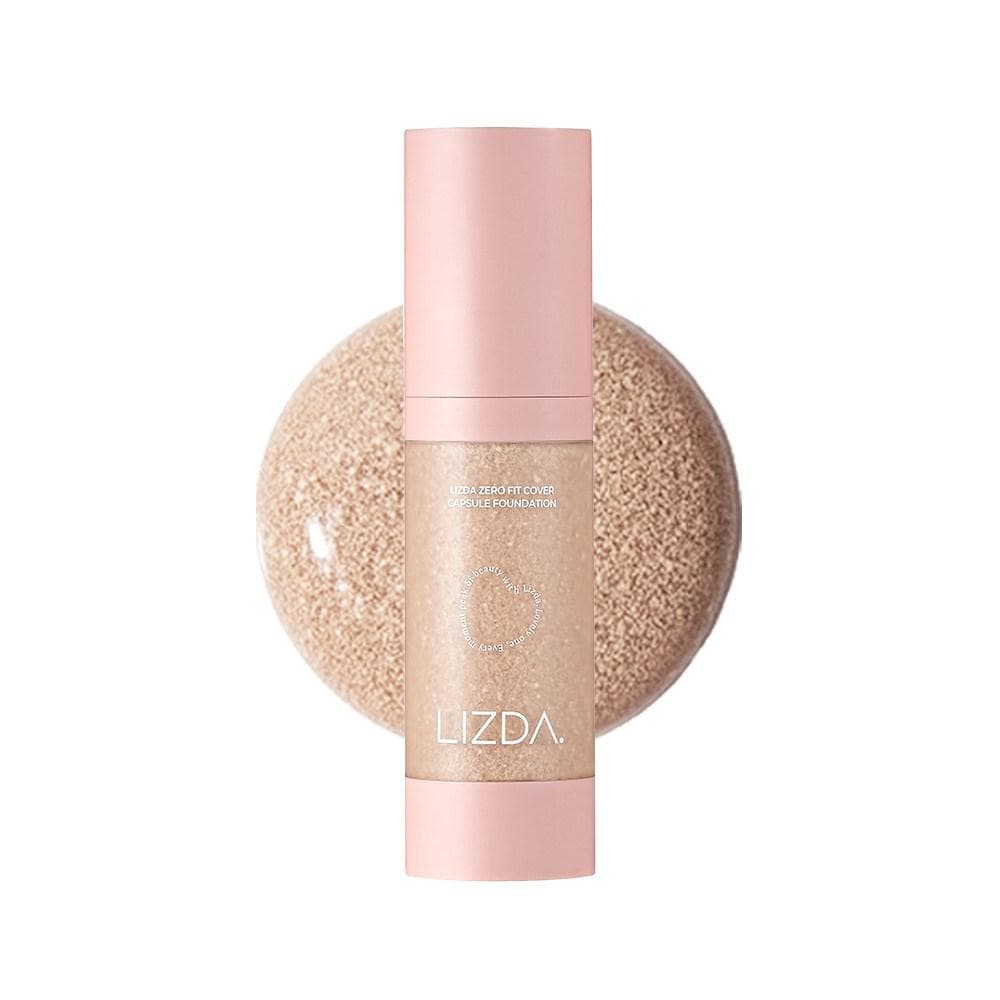 Lizda Zero Fit Cover Capsule Foundation 35g, No. 19 Petal Beige, 1 piece