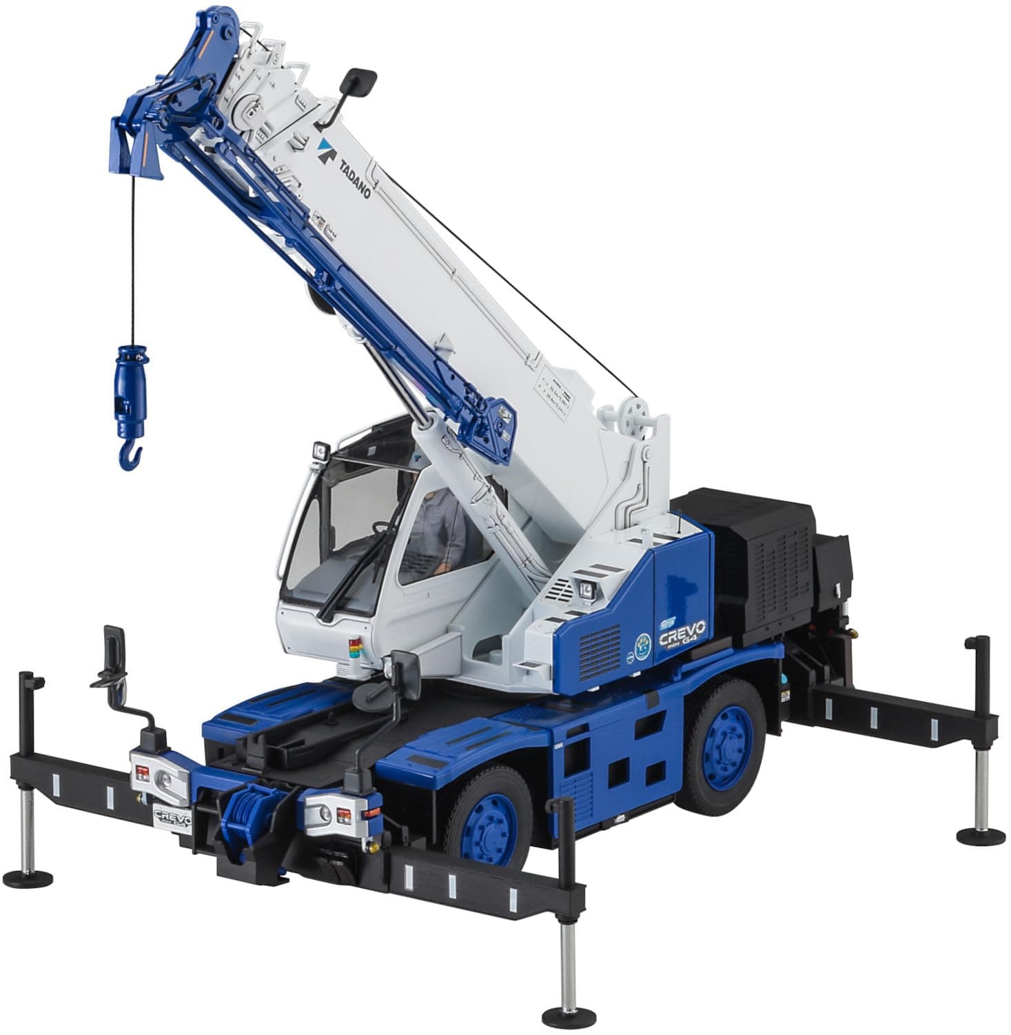Hasegawa Tadano Terepdaru Crevo Mini G4 Támasztóláb Műanyag Modellkészlet 66110 1/35 GR-130NL/N H-típus (Autóipar)