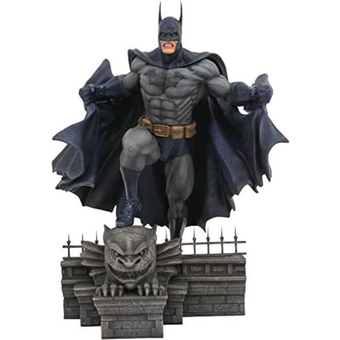 Modellépítő készlet - Y1S4P Inc - PVC Batman szobor - Fekete és többszínű tiszta