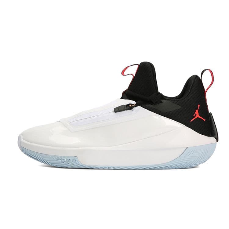 Air Jordan Jumpman Hustle PF Fehér Fekete Férfi Sneaker Infravörös-23 AQ0394-100 cm
