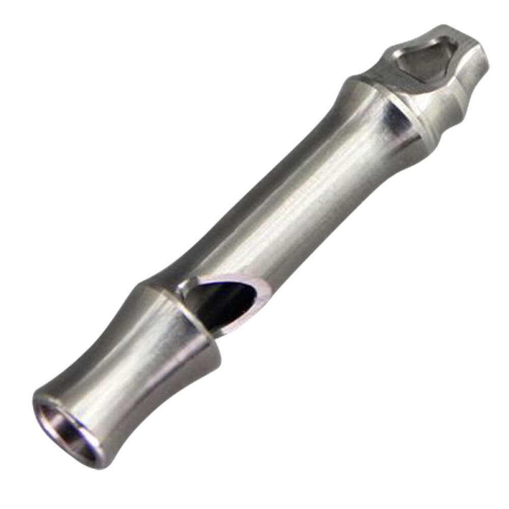 Tactical Tiger TC4 titán síp feltörési hangja W1 nagyfrekvenciás síp kültéri túlélő EDC mentőkutya hívó síp ezüst
