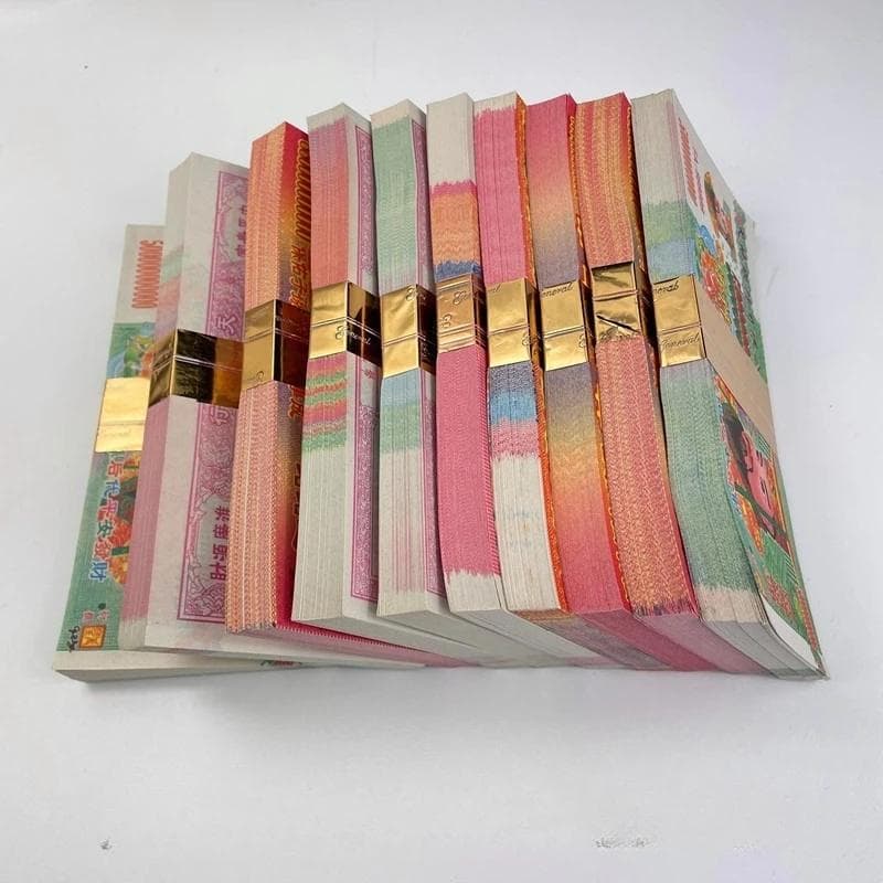 1000 darab Ősi Pénz Papír Teljes Készlet Nagy Kicsi Névérték Pokol Bankjegyek Temetési Ima Kellékek Qingming Fesztivál