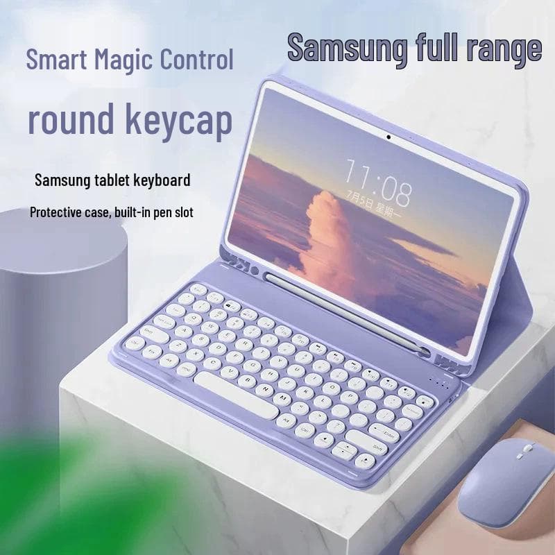 Samsung Galaxy Tab A9/S8/S9/S6 Lite Védőtok tolltartóval