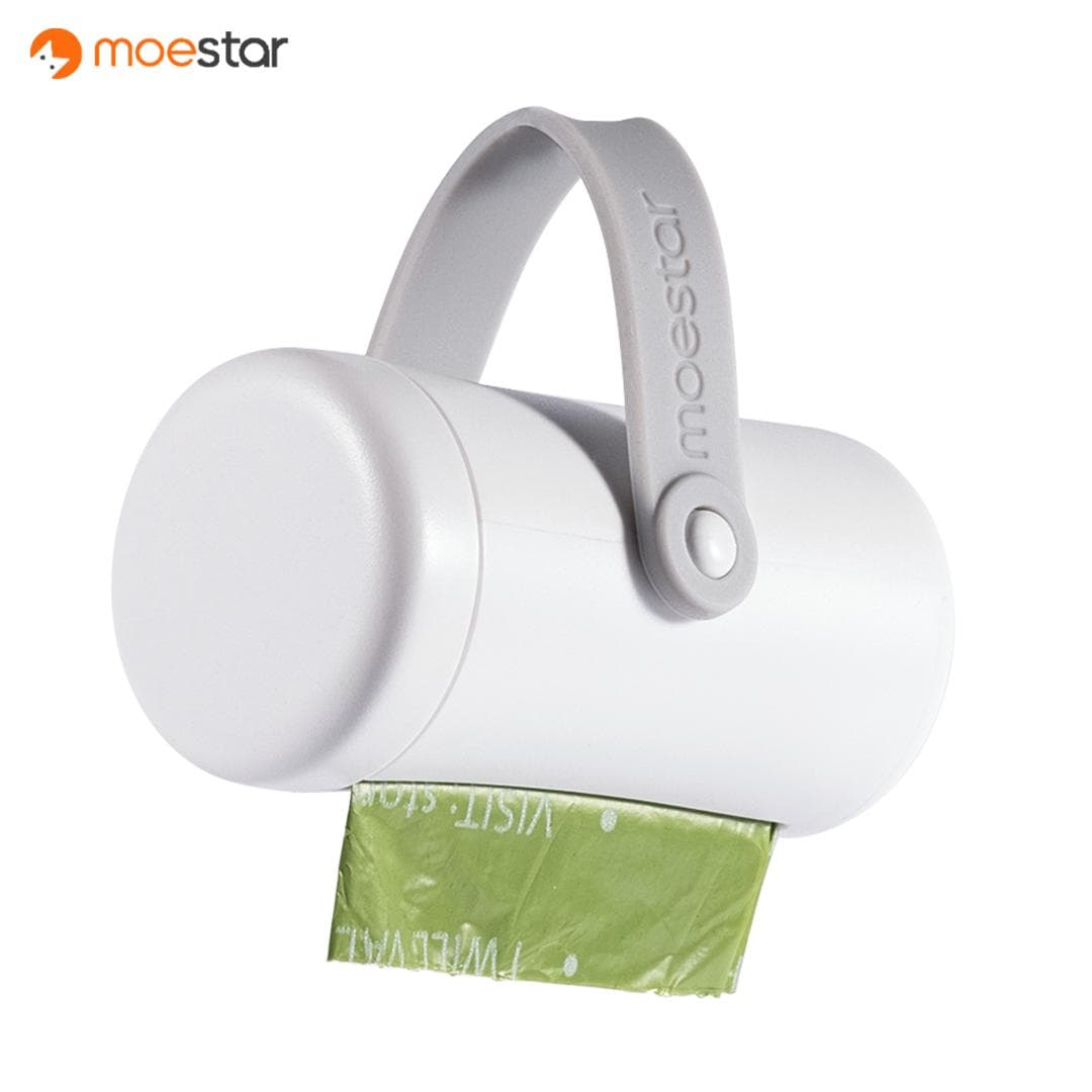 Xiaomi Moestar kisállat ürülékszedő 10 zacskóval/tekercses eldobható kutyahulladék zsákkal, pórázkapoccsal és dobozzal