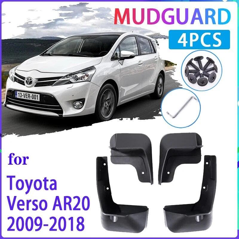 Autó sárvédők Toyota Verso 2009-2018 AR20 2010 2011 2012 2013 2014 sárvédő fröccsenésvédők sárvédő sárvédők autó tartozékok