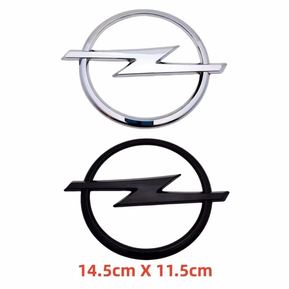 1 db 3D ABS Autó Első Hűtőrács Motorháztető Csomagtartó Lökhárító Jelvény Logó Matrica Opel Astra Zafira Insignia Corsa modellekhez