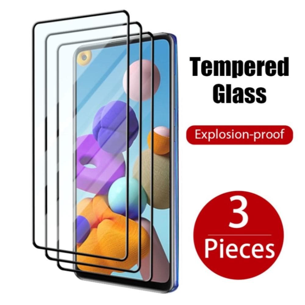 3 DB képernyővédő fólia Samsung A16 A15 A25 A35 A55 A14 A26 A34 A54 A51 A52 A56 A36 M32 védőüveg Xiaomi Redmi Note 13 12 Pro 11 10C 13C