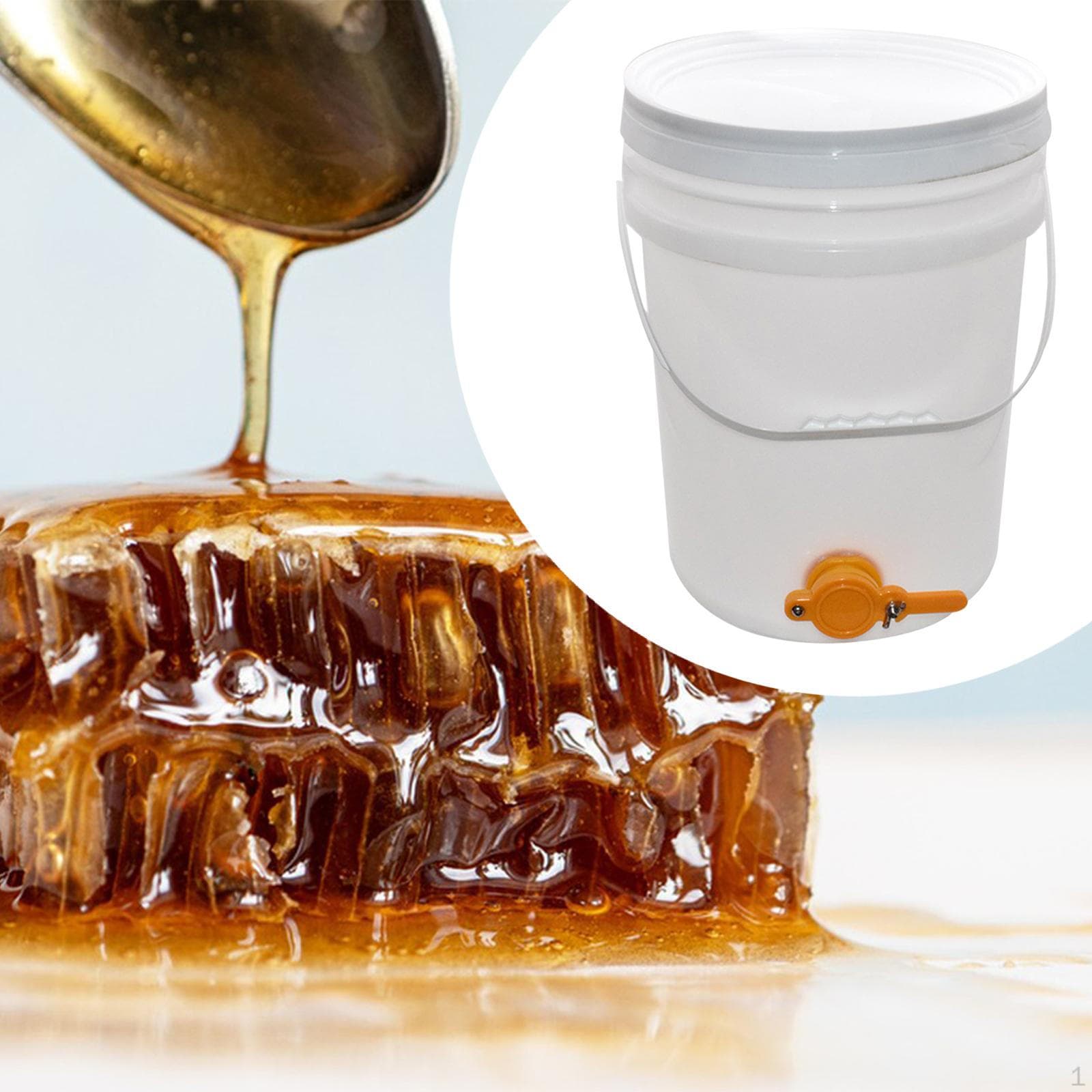 Honey Bucket Beekeeping Supplies Easy to Clean User Friendly Extractor Equipment