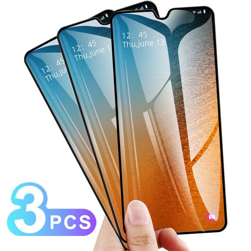 3 db teljes fedésű képernyővédő fólia Samsung Galaxy A15 A52 A55 A54 telefonhoz iPhone 16 Pro XiaoMi Mi 9 RedMi Note 14 12 13 15 Huawei edzett