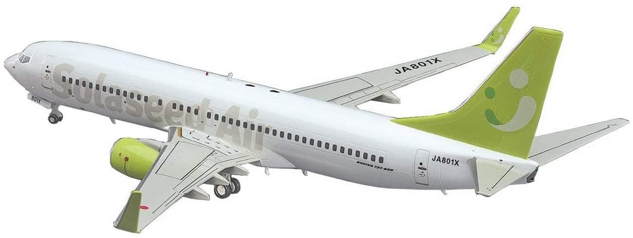 Hasegawa Solaseed Air Műanyag Modellkészlet 40 1/200 B737-800