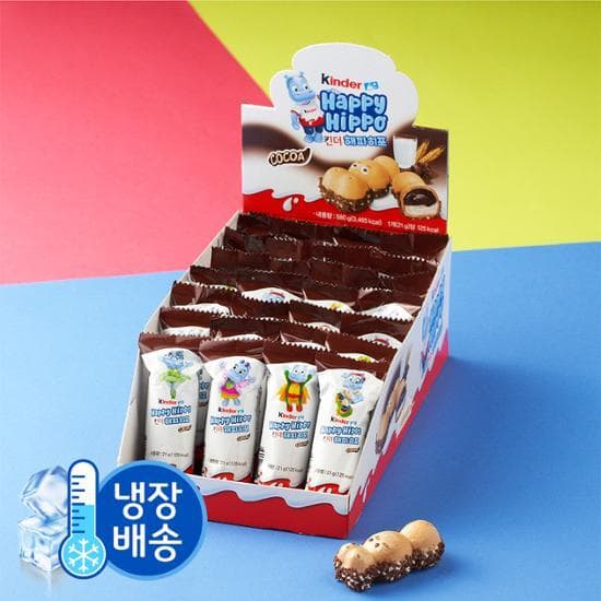Kinder Happy Hippo T-1 (összesen 28 darab), Koreai harapnivalók