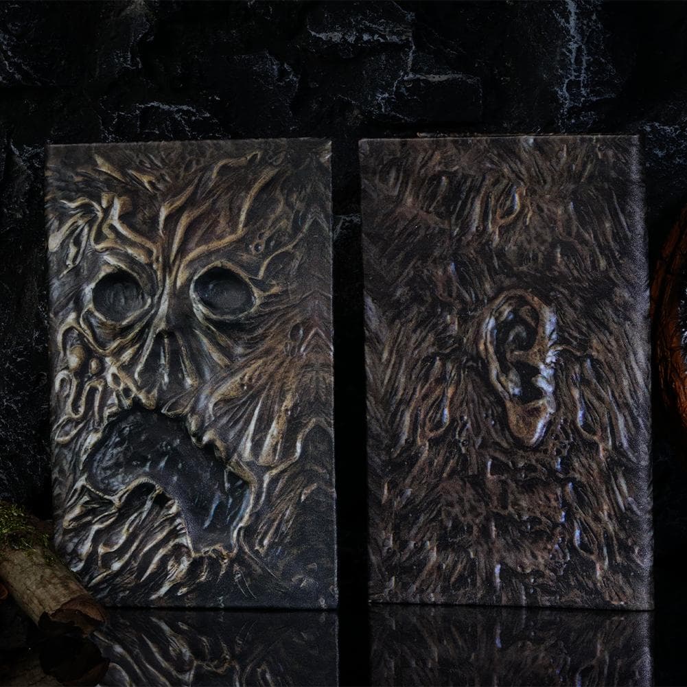 Új Necronomicon Dark Magic Book Demon Evil Dead Summon Book Oltar Ceremony Prop Book Collection Nappali asztali dekoráció cm