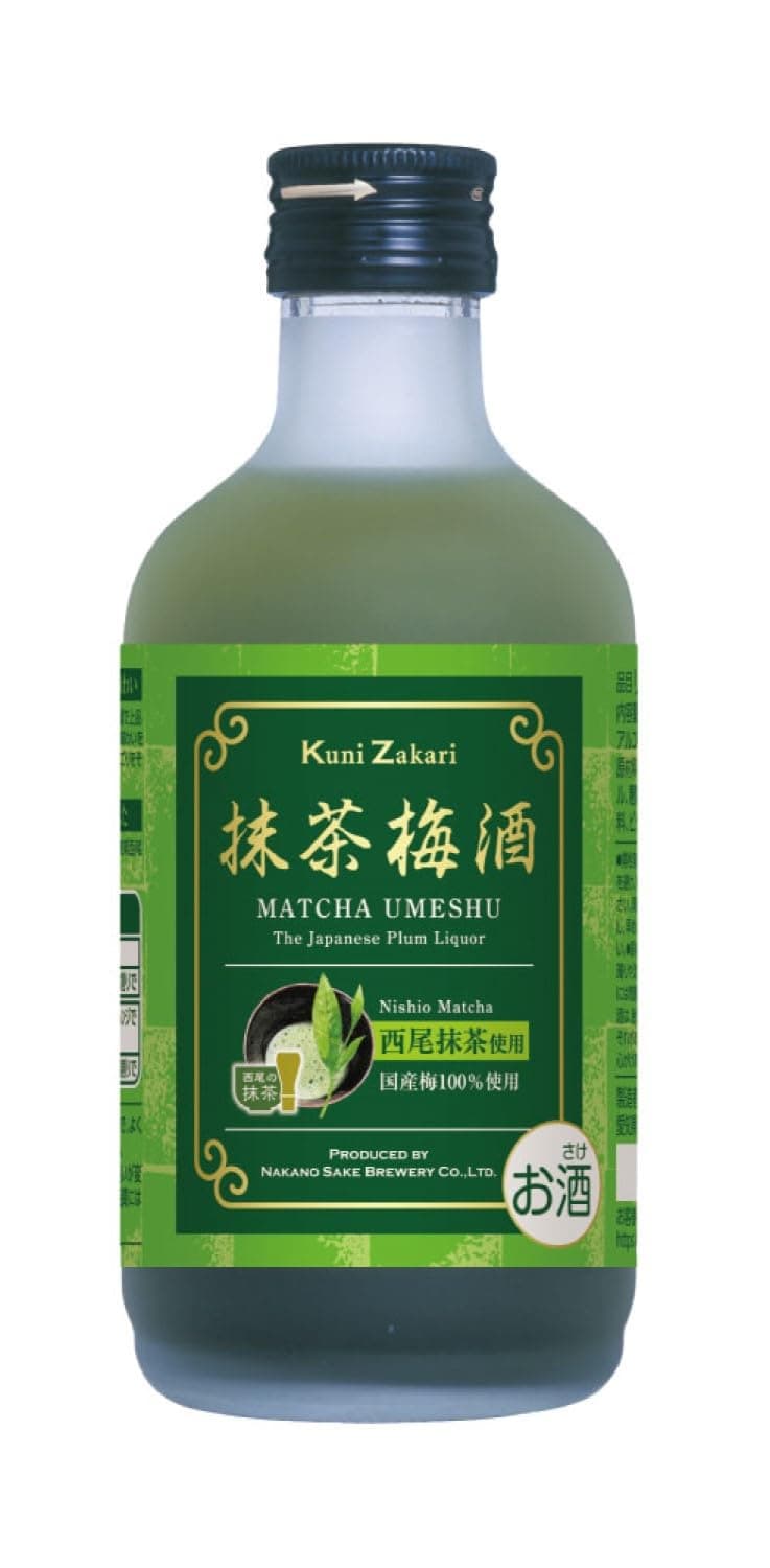 Nakano Shuzo Kunizakari Matcha Szilvabor Aichi [Szilvabor, 9% alkoholtartalom, Prefektúra, Japán, 300ml]