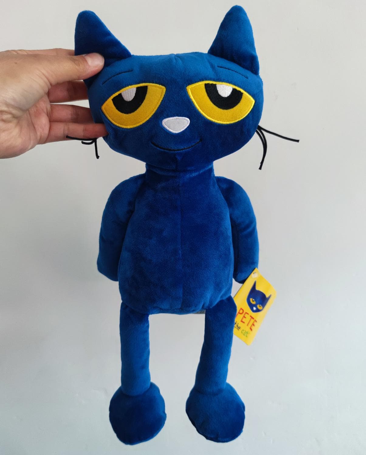 Pete the Cat plüss baba pizza party puha plüss kék macska kitömött állatjáték szuper puha Pete Kitty