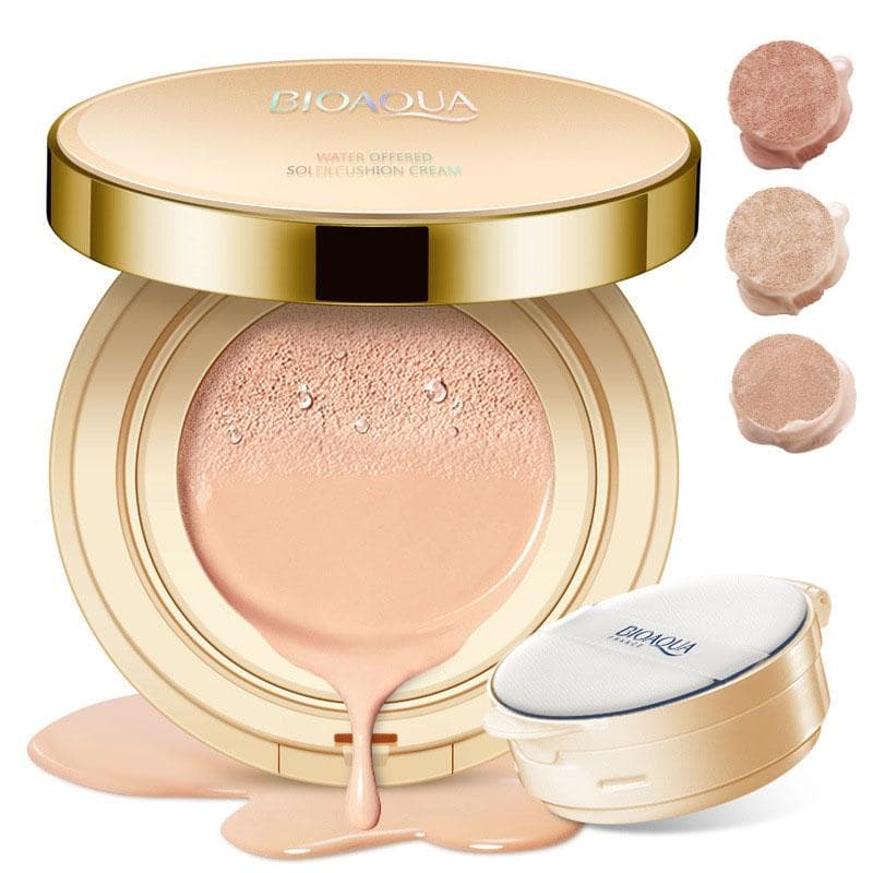Bioaqua Air Cushion BB krém hosszantartó korrektor folyékony alapozó Natural Nude smink korrektor krém