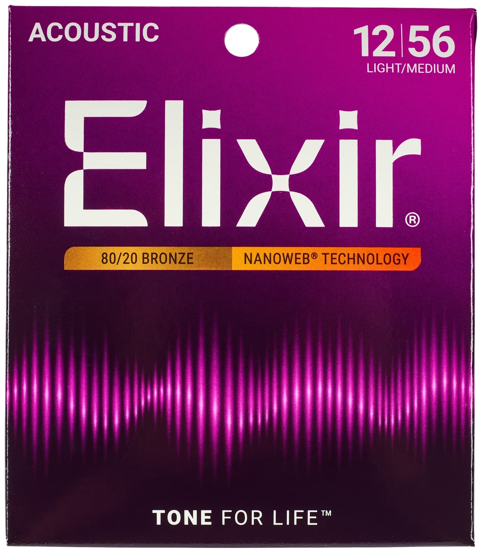 Elixir Nanoweb 80/20 Bronze Light-Medium