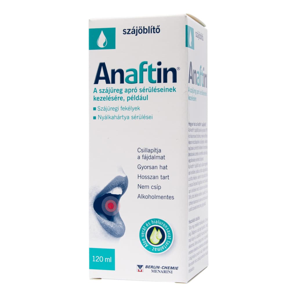 Anaftin 3% szájöblítő 120 ml