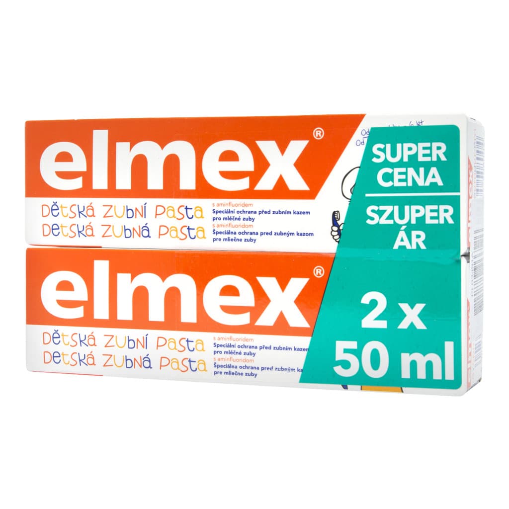 Elmex Kids fogkrém Duopack 2 x 50 ml