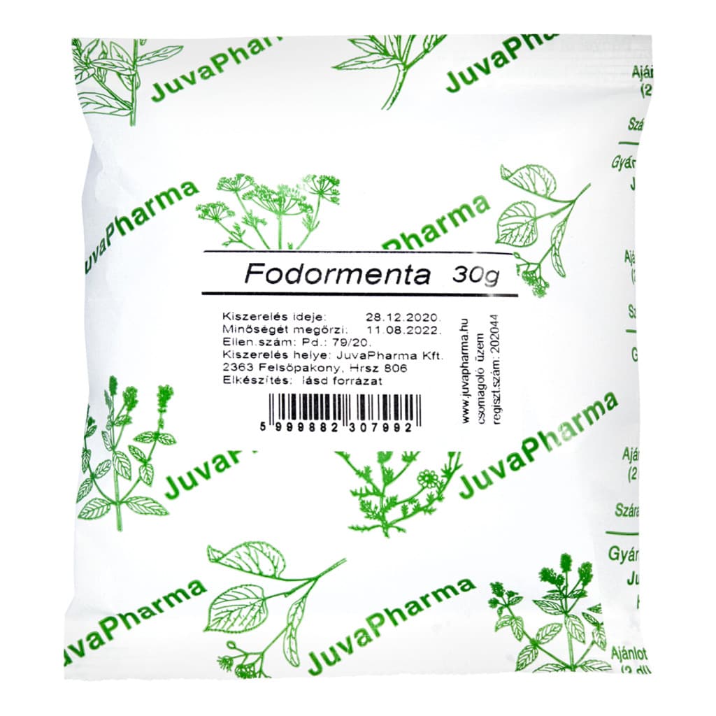 Juvapharma Fodormenta levél 30 g