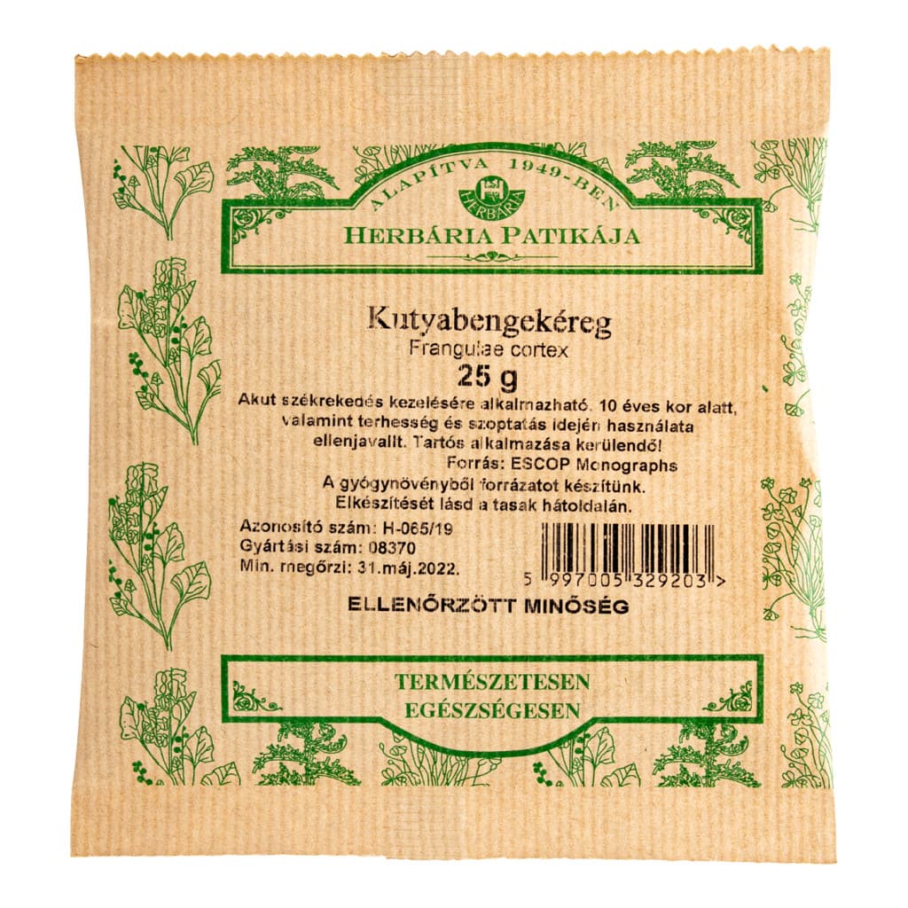 Herbária kutyabengekéreg szálas tea 25 g