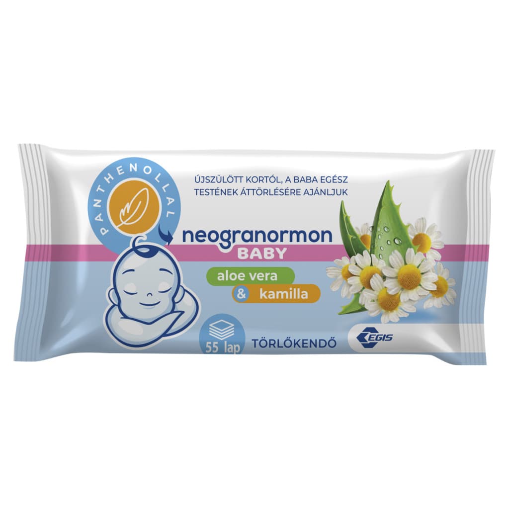 Neogranormon Baby törlőkendő 55 db