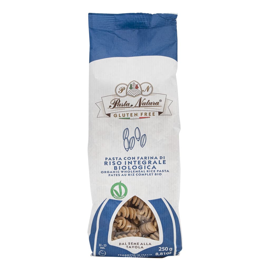 Pasta Natura Bio Barna rizstészta Fusilli 250 g