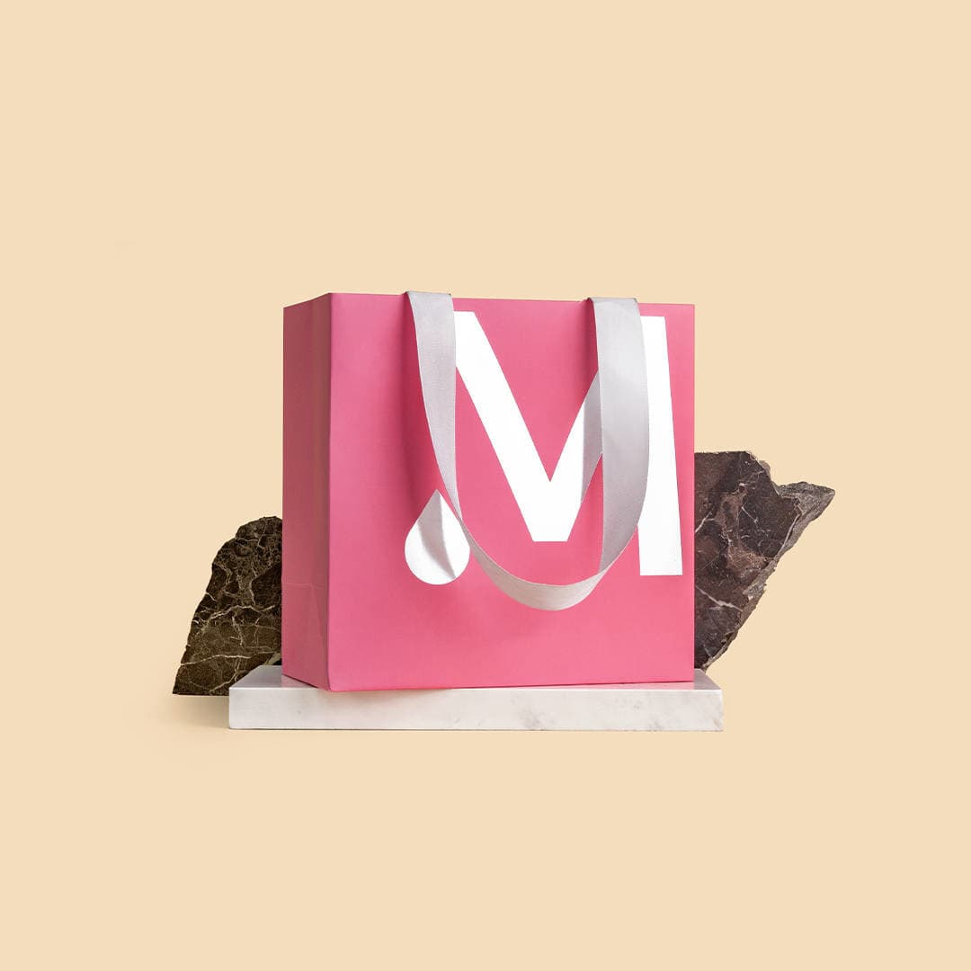 Pink Branded Gift Bag