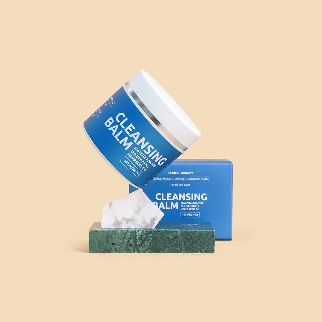 Cleansing Balm with Matcha & Green Clay