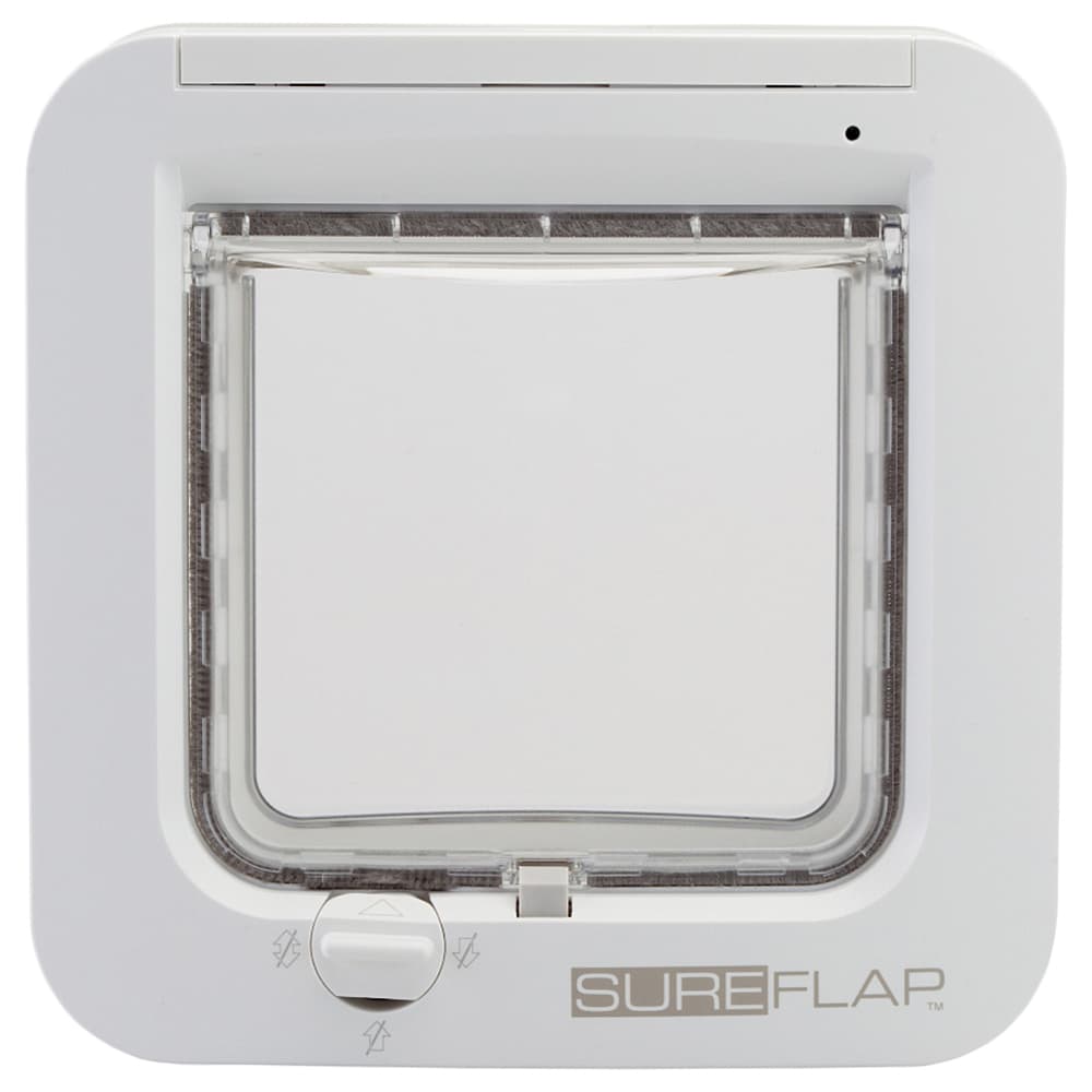 SureFlap mikrochipes macskaajtó, fehér