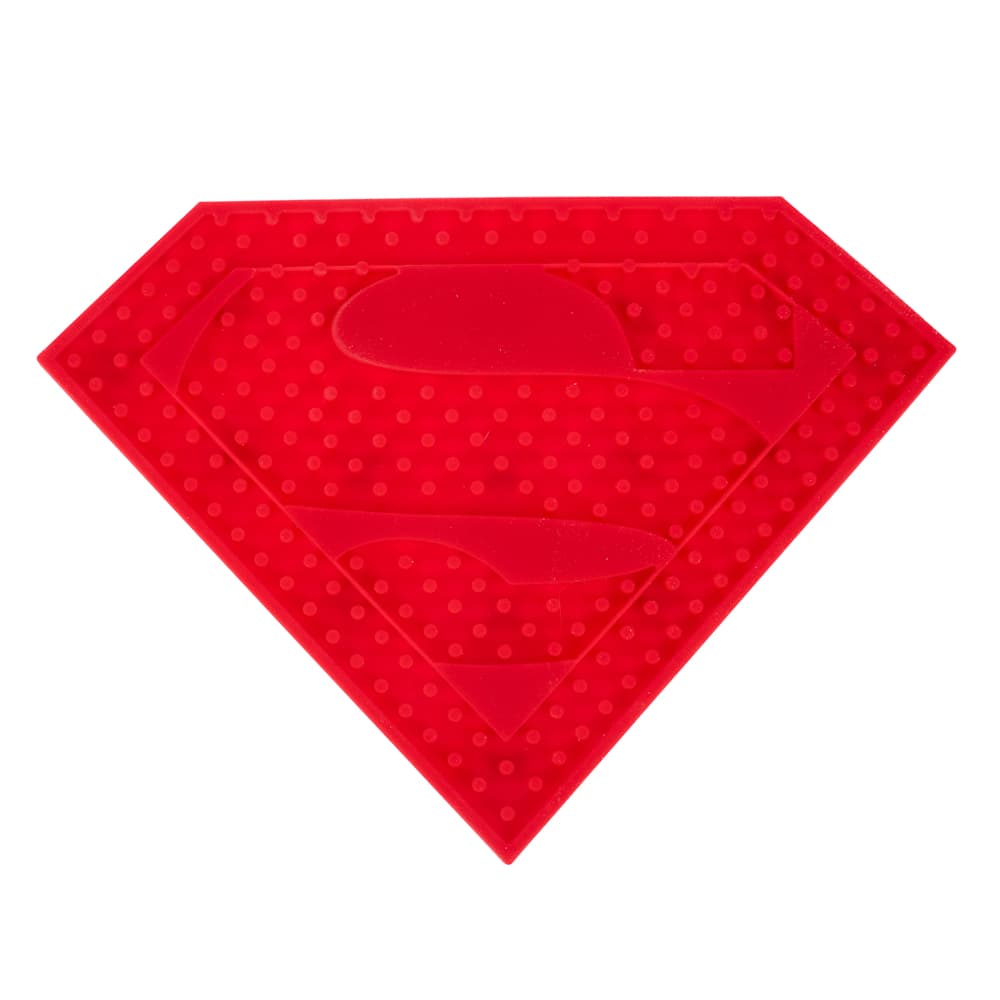 DC Superman nyalószőnyeg 18x13x1 cm kutya macska