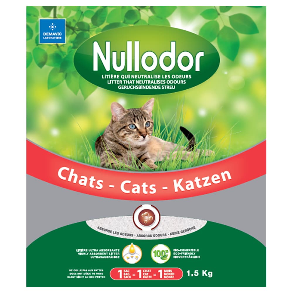 15kg  Nullodor szilikát macskaalom