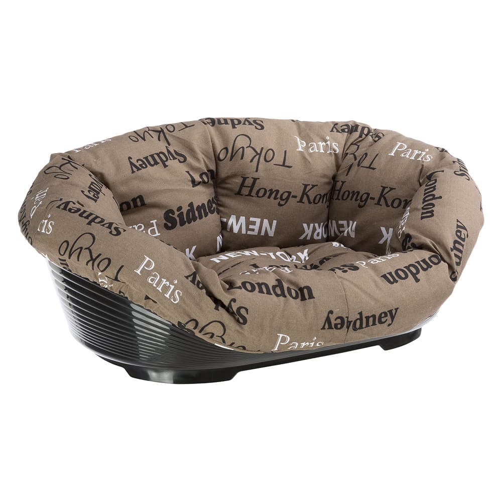 Sofà ágybetét Ferplast Siesta Deluxe kutyakosárhoz, City,  H 64 x Sz 48 x M 25 cm