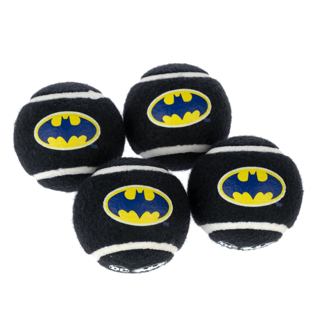 4db DC Batman teniszlabda szettben kutyáknak Ø6,3cm/labda