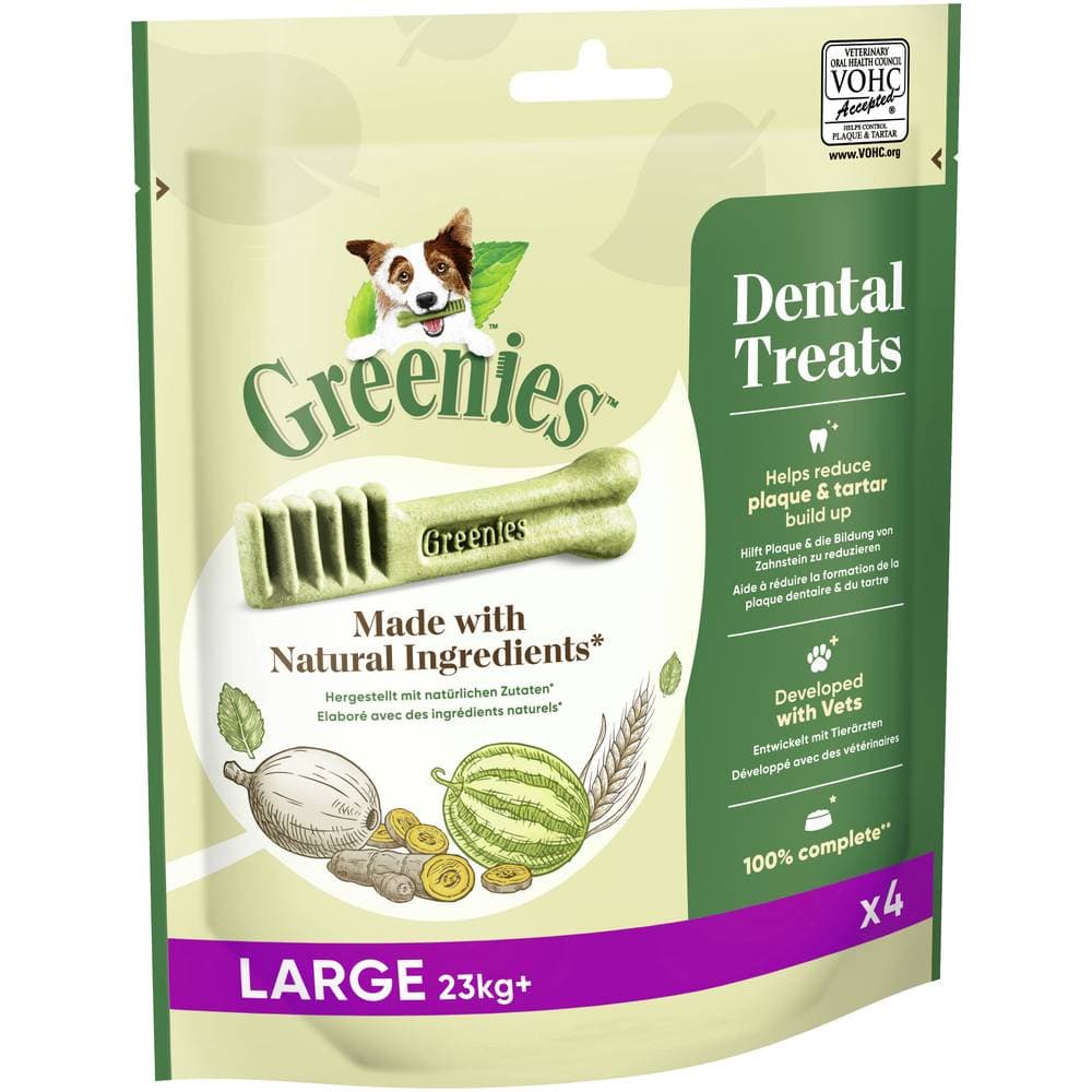 170g/4db Greenies fogápoló rágósnack kutyáknak - Large