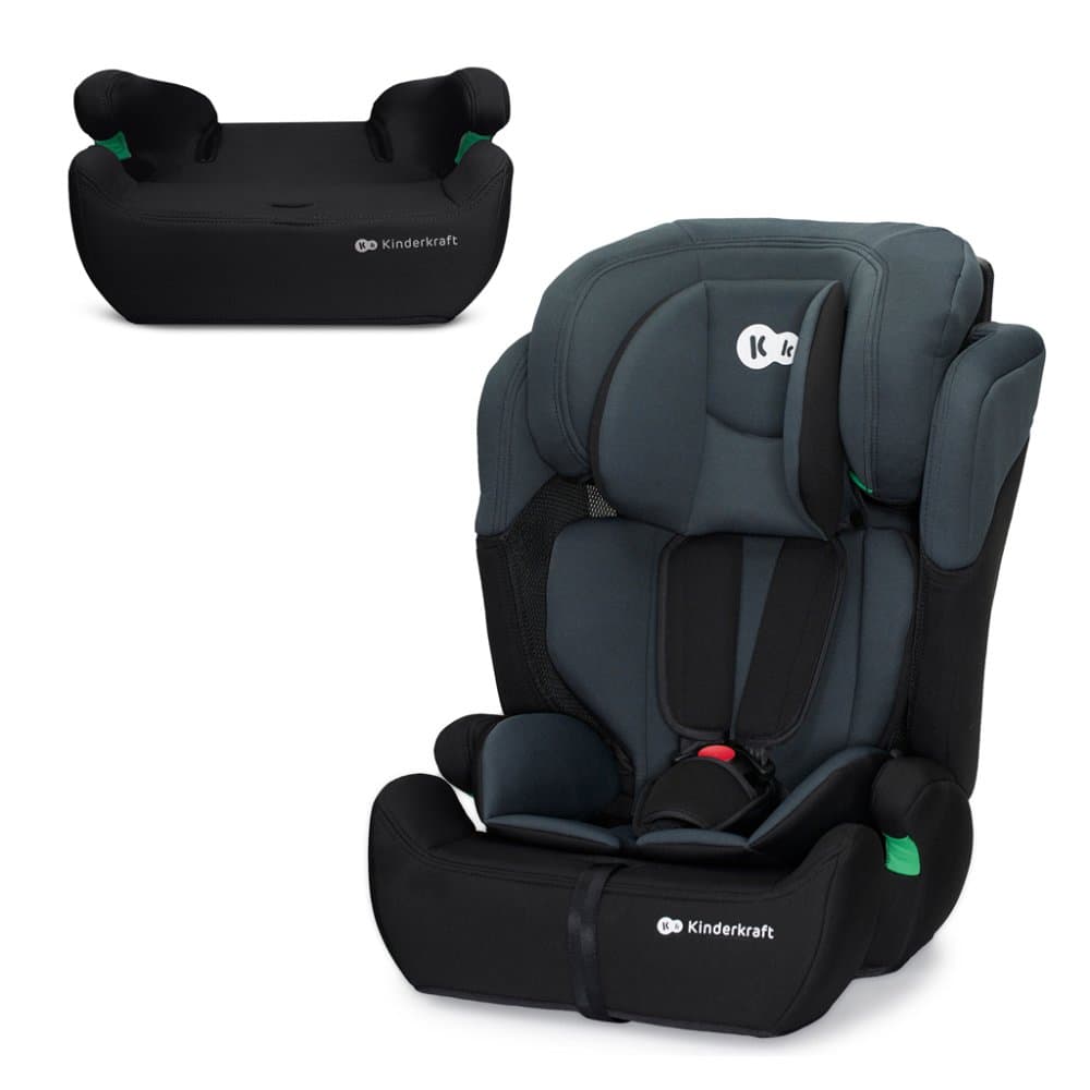 KINDERKRAFT Comfort up i-Size autósülés, fekete (76-150 cm) - Visszaküldött áru