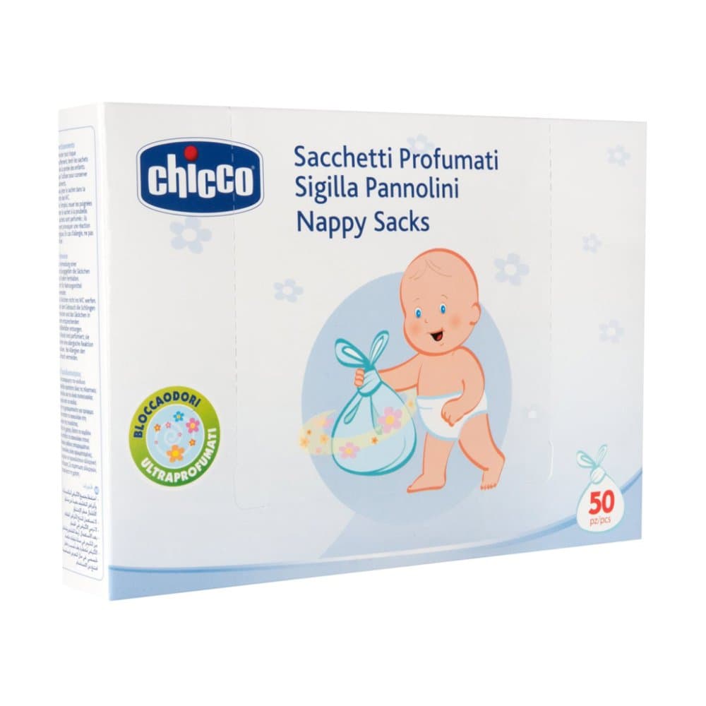 CHICCO Illatosított pelenkazáró zacskók 50 db