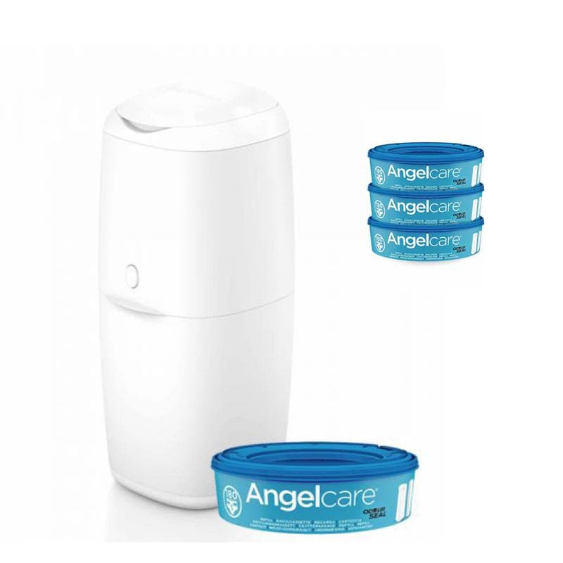 ANGELCARE Pelenkakosár Classic + 1 patron + tartalék patron 3 db