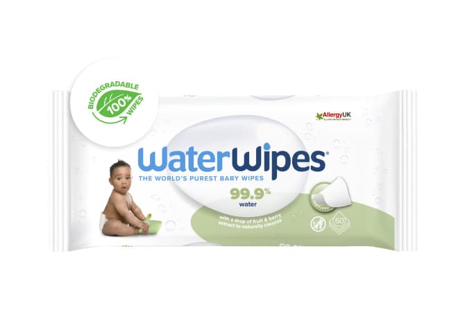 WATERWIPES Nedves törlőkendő Baby&Toddler 3in1 60 db