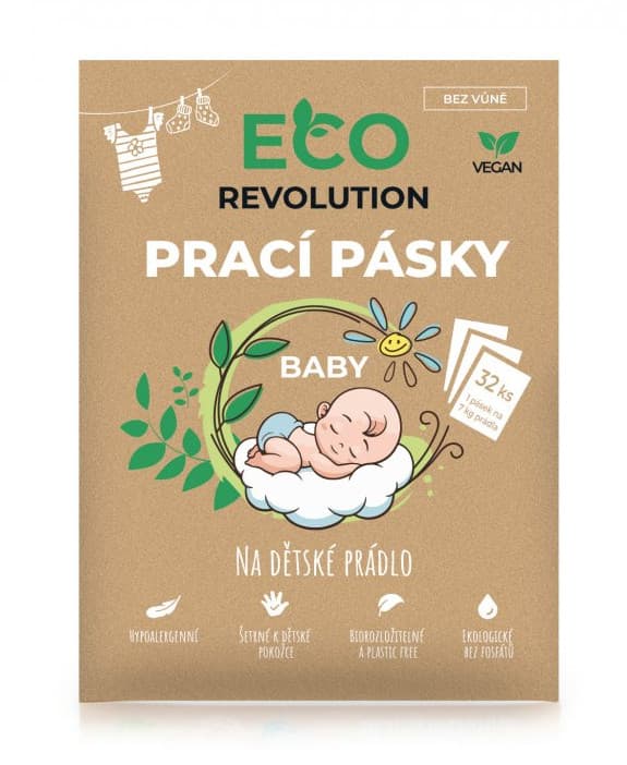Mosószalagok EcoRevolution baby 32db (ECO9932)