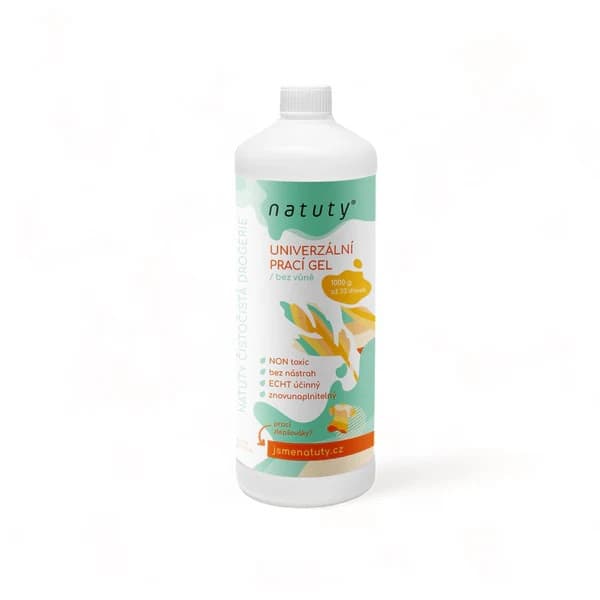 Mosógél Natuty univerzális illatmentes 1000 ml (NAT005)