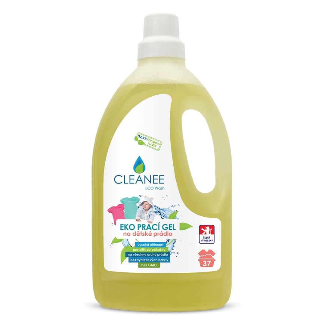 Mosógél CLEANEE EKO gyermekmosáshoz 1,5L (CL-Q-EPG-BP-DET)
