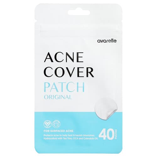 Avarelle, Acne Cover Patch, 40 Patches