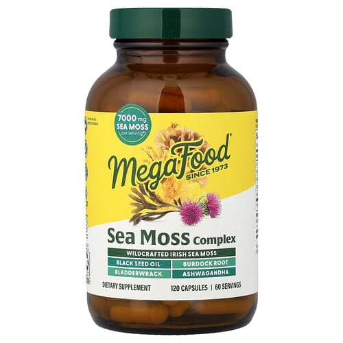 MegaFood, Sea Moss Complex, 120 Capsules