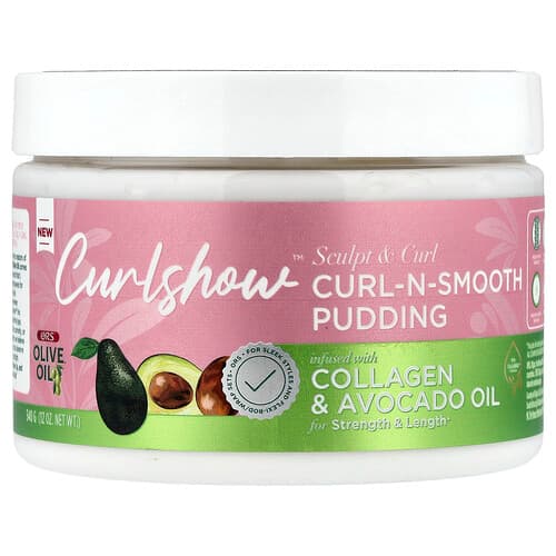 ORS, CurlShow™, Curl-N-Smooth Pudding , 12 oz (340 g)