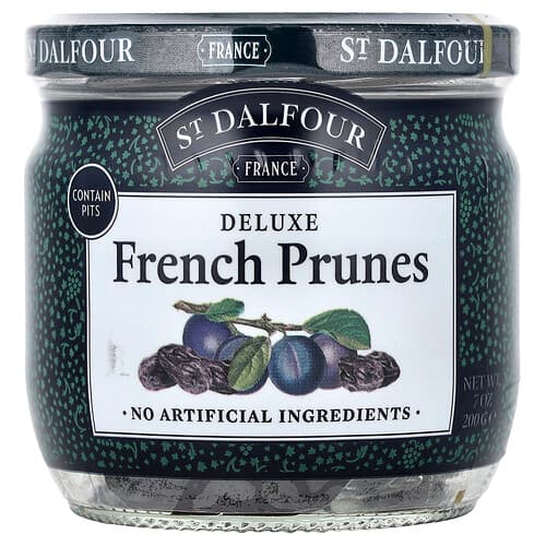 St. Dalfour, Deluxe French Prunes, 7 oz (200 g)