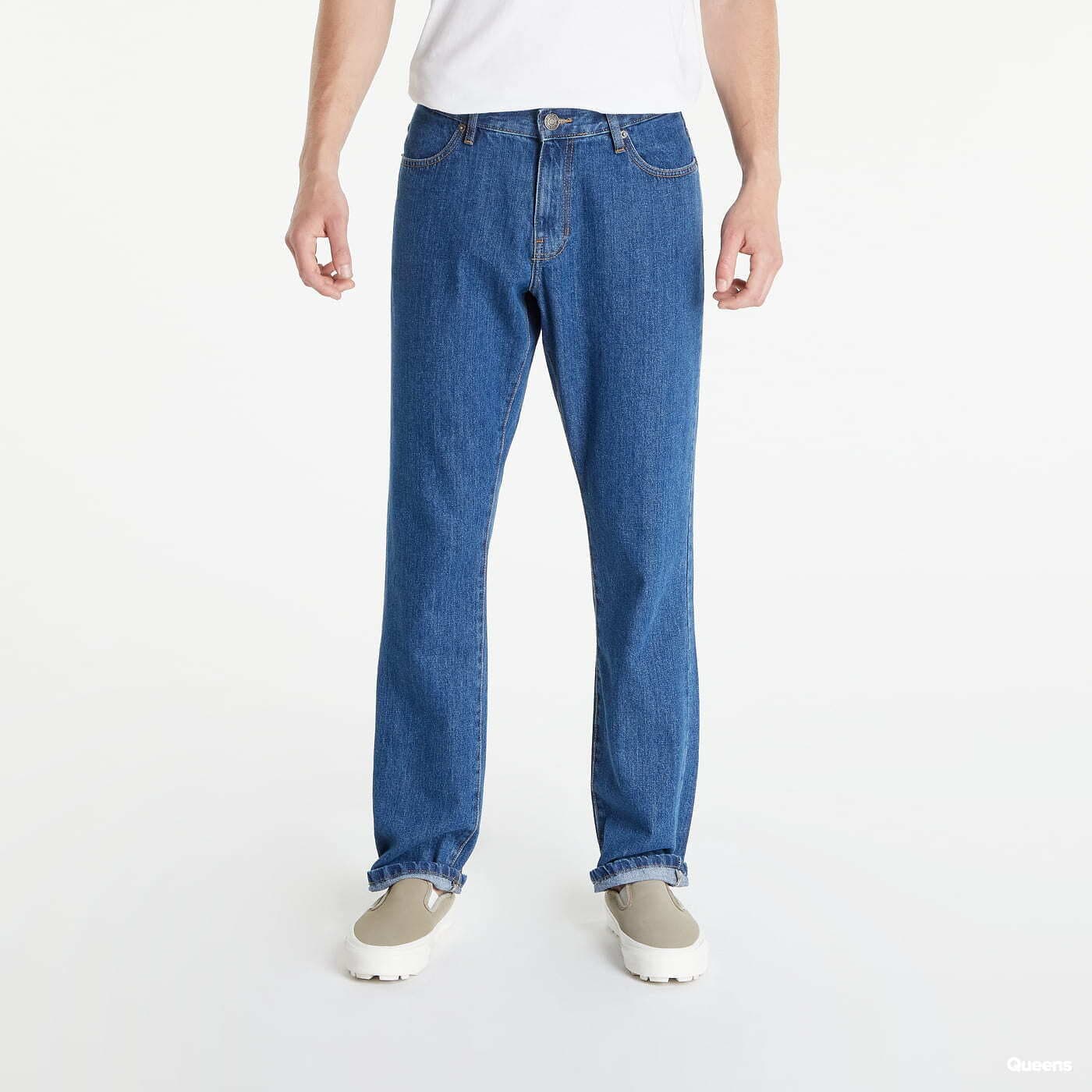 Jeans Urban Classics Organic Straight Leg Denim Blue W29
